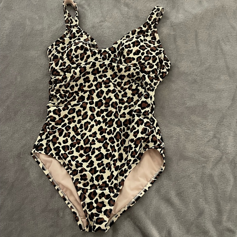 Kona Sol Animal Print Swimsuit